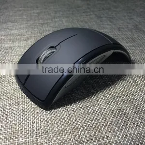 New Design 2.4Ghz Wireless Optical Foldable Odm Mouse Customised Wireless Mouse For Laptop Notebook pc thumbnail-4