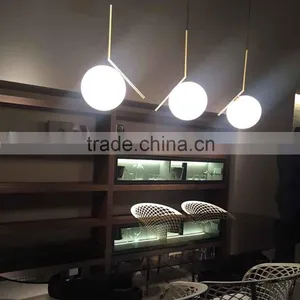 Europe Style Lamp Glass Iron Material Lighting Pendant Light thumbnail-4