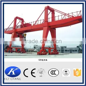 Double Girder Gantry Lifting Gantry Crane Machine , Goliath Crane thumbnail-3
