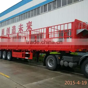Transport Semi Trailer Shengshun Auto Side Wall Semi Trailer thumbnail-2