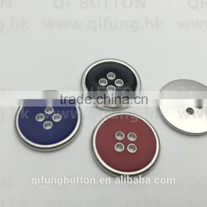 Hot Sell Rose Gold Alloy 4 Holes Button thumbnail-2
