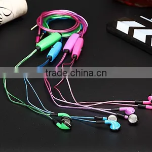 3.5mm LED Earphones For Mobile Phones Music Cell Phones Headphones thumbnail-6