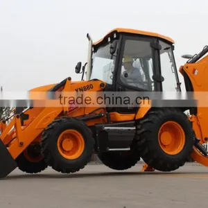 Tractor With Backhoe 8ton Tractor Loader Backhoe for Sale thumbnail-5