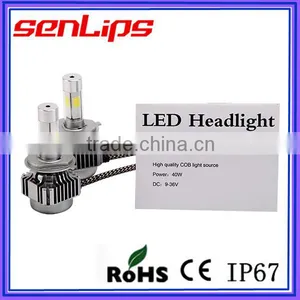 12-24V 360 Degrees H4 COB CHIP Led 4P Headlight for All Vehicles thumbnail-2