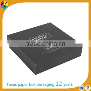 Plain Cosmetic Product Black Custom Box Printing thumbnail-3