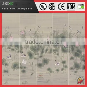 Interior Decorative Material Beauty Wallpaper Suitable for Restaurant/hotels Wall thumbnail-6