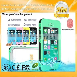 5.5" Waterproof Shockproof Case for IPhone 6 6S 6 Plus Case With Fingerprint Touch ID thumbnail-1
