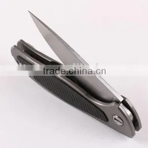OEM Carbon Handle Folding Knife With D2 Blades thumbnail-3