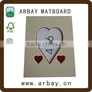 Wholesale 4plys White Core Thick Paper Frame White Picture Mounts thumbnail-5