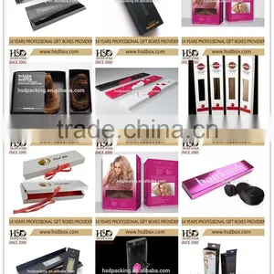 Hot Selling Elegant Box Hair Extension Packaging Box Wholesale Guangzhou Supplier thumbnail-1