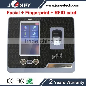 Touch Screen Wifi Facial Time Recording System thumbnail-1