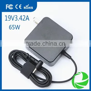 New Square Notebook Power Supply for Asus 19V 3.42A 5.5*2.5mm 65W Laptop Power Adapter AC Charger thumbnail-1
