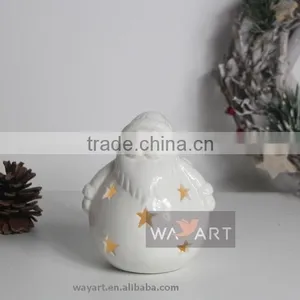 Electric Light Christmas Santa Claus Decoration With Star Carving thumbnail-1