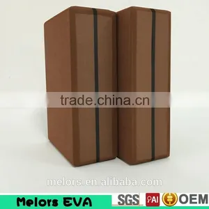 Melors 2016 Wholesale Custom Printing Natural Eco-friendly Foam Yoga Block Fitness Eco Friendly Foam Yoga Block thumbnail-3