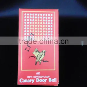 Canary Bird Sound Electric Doorbell -ZY1A thumbnail-2