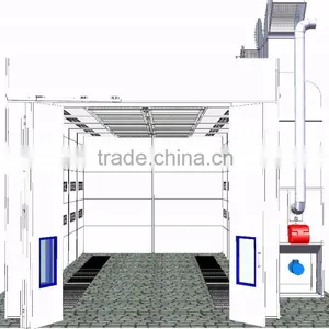 JF Spray Paint Booth Cheap Paint Booth Water Based Paint Spray Booth thumbnail-5