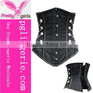 Open Hot Sexy Women Photo Steel Bone Corset thumbnail-1
