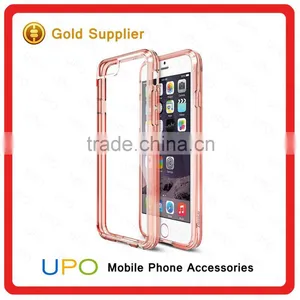 [UPO] Promotion Anti Scratch 2 in 1 Hard Plastic Acrylic TPU Mobile Phone Covers Case for IPhone 6 6s Plus thumbnail-1