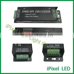 SPI /DMX Decoder 3w DC12v Support Several IC thumbnail-1