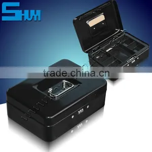 Portable Safe Box With Key Lock Can be Cash Box thumbnail-1