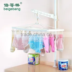 Plastic Cloth Hanger & Hook thumbnail-2