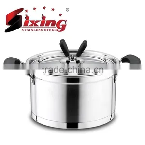 High Quality Stainless Steel Stockpot For Cooking thumbnail-1