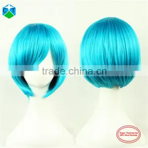 Cheap Bob Wig Chrismas Halloween Occasion Synthetic Colorful Party Wig thumbnail-2