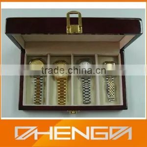 Best Sell Factory Custom Made Empty Wooden Watch Collect Box (ZDS-F253) thumbnail-1
