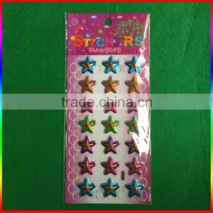 3D Blister Cartoon Stars Stickers Made in Qianyan thumbnail-1