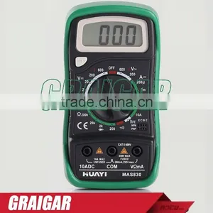 Professional Digital Multimeter MAS830 AC/DC Ammeter Voltmeter Ohm Electrical Tester Meter With 1999 Counts thumbnail-1