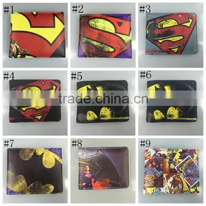 Superman Batman Wallet Marvel DC Comics Iron Man Batman Spider Man Superman Character Wallets Purse thumbnail-2