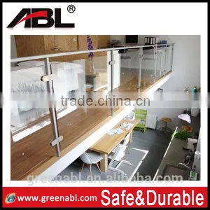 Hot Sale Stainless Steel Glass Balustrade for Balcony and Staircase Design thumbnail-2