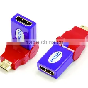 HDMI Female to MINI Male Adapter Rotating 180 Degree thumbnail-5