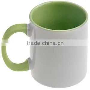 China Manufacturer Plain White 11oz Sublimation Two-tone Mugs thumbnail-2