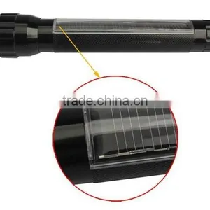800mAh 7 LED Super Solar Power Portable Flashlight Torch Lamp Hiking Camping NEW thumbnail-2