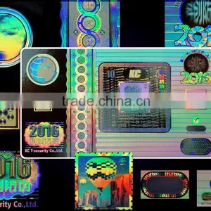 3d Laser Holographic Self Adhesive Destructible Label thumbnail-6