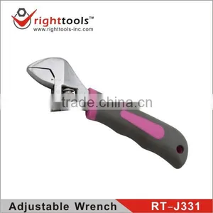 RIGHTTOOLS RT-J331 Professional Quality CARBON STEEL Adjustable SPANNER Wrench thumbnail-1