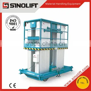2015 Sinolift GTWY Series Four Mast Electric Aerial Work Platform With AC Motor thumbnail-1