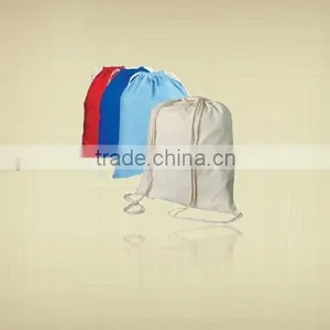 Recycled Organic Canvas Drawstring Bag thumbnail-1