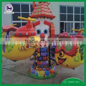 Indoor Amusement Park Rides Mini Helicopter for Sale thumbnail-3