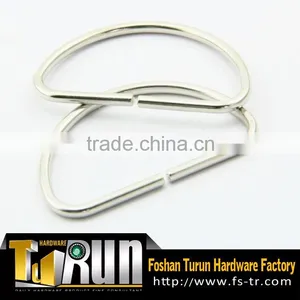 High Quality Fashion Metal D Ring Garment Buckle thumbnail-3