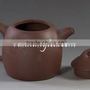 Word Engraved Handmade Yixing Tea Pot thumbnail-4
