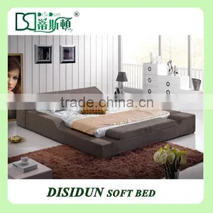 Modern Bedroom Set Furniture, Super King Size Fabric Bed DS-6038 thumbnail-1