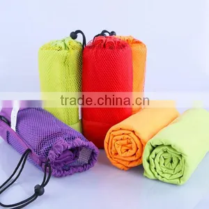 Sports Towel 70x130cm Larger Size Microfiber Swimming Travel Gym Towel With Bag thumbnail-2