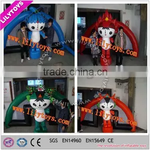Colorful Lovely Inflatable Arch Rental/inflatable Door Arch/wholesale Price Arch thumbnail-1
