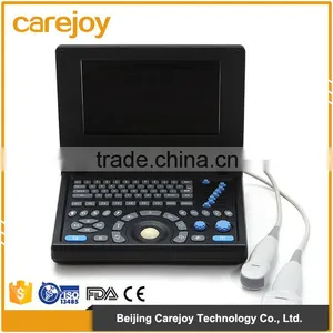 10.4 Inch LCD Laptop Ultrasound Machine PC System 3.5Mhz Convex Probe 7.5MHz Linear Probe Portable Ultrasound Scanner Price thumbnail-1