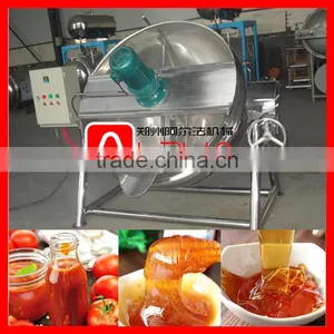 500Liter Steam Heating Tilting Jacketed Kettle /candy Cooking Pot/ Jacketed Cooking Pot thumbnail-3
