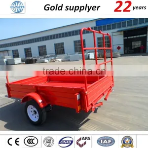 CE Certificated 7*4 Single Axle Cargo Trailer thumbnail-1
