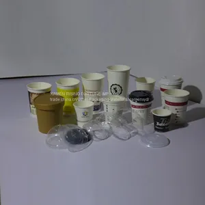 3-22OZ Double or Triple Wall Paper Coffee Cup Manufacturer With in Different Sizes With Paper Cup Tray or Cup Holder thumbnail-1