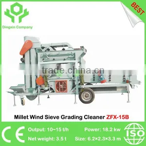 Millet Cleaner Combined Screening Grading Cleaning Machine thumbnail-1